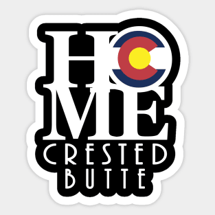 HOME Crested Butte Sticker